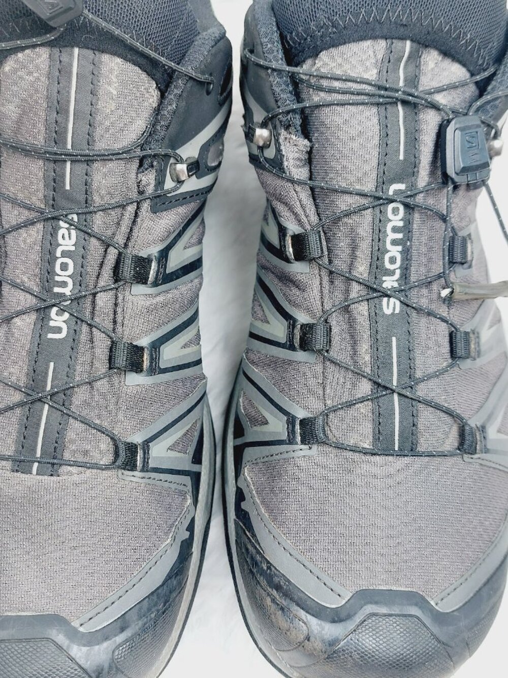 Salomon Men's Gray Black X Ultra 3 GTX Outdoor Trail Hiking Shoes Size 12 - Picture 5 of 11